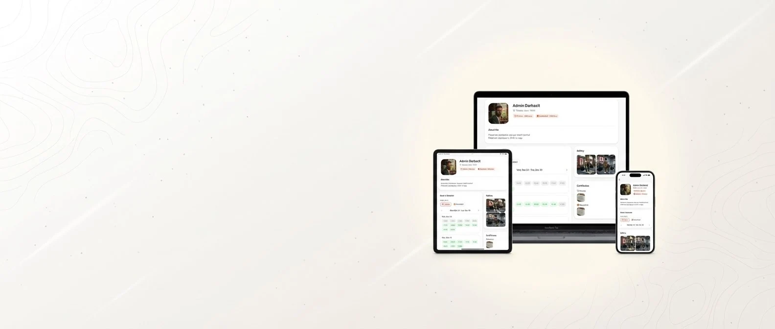 Fitness trainer coaching athletes in gym